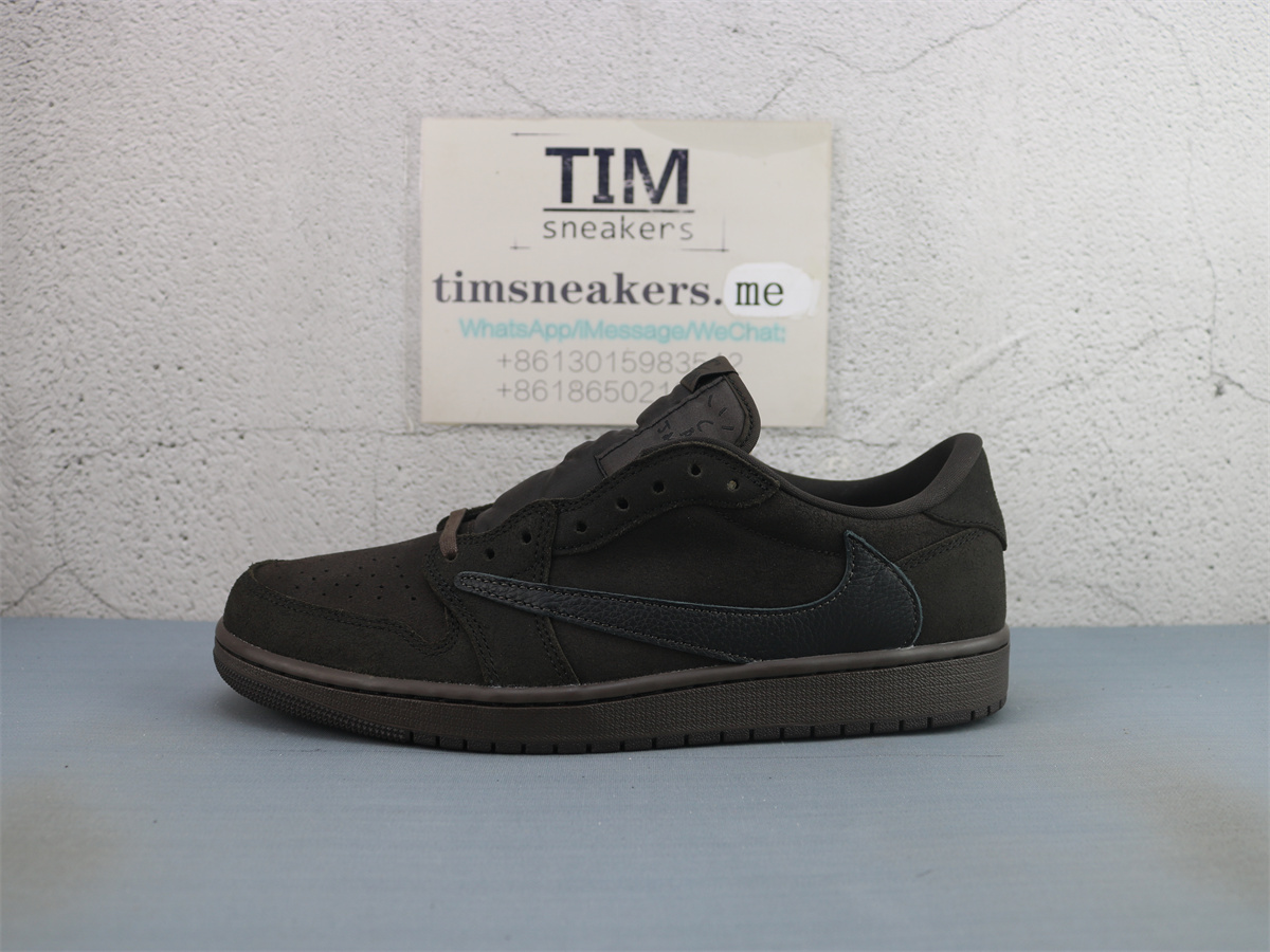LJR Batch Travis Scott x Air Jordan 1 Low OG Velvet Brown DM7866 202